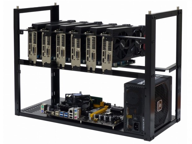 8枚のVGAを搭載できるマイニング用フレーム「PM-MINING-F」がProjectMブランドから