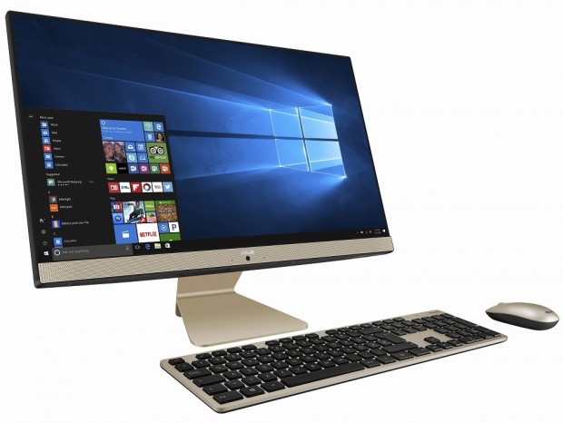 7mmの極薄ベゼル採用AIO PC、ASUS「Vivo AiO V241ICUK