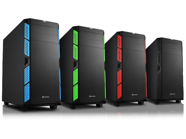 4面に防音シートを貼り付けた静音ミドルタワー、SHARKOON「AI7000 Silent」