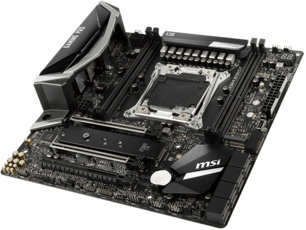 MicroATX対応のX299マザーボード、MSI「X299M GAMING PRO CARBON AC」