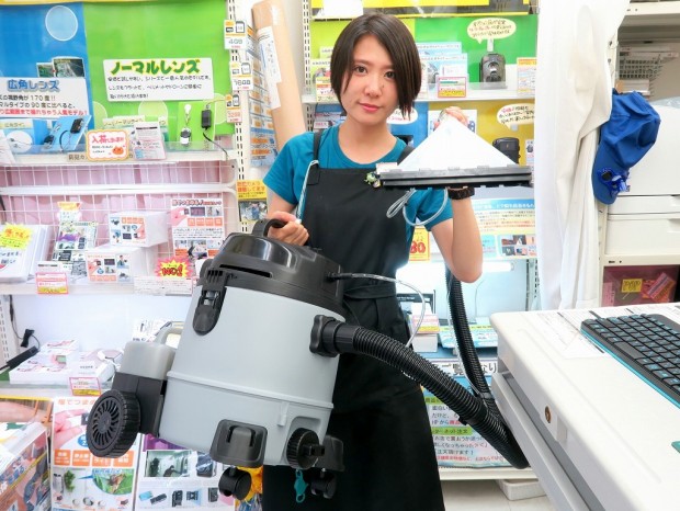 カーペットもソファもピカピカに 水で洗う掃除機 を使いませんか 店長ナカジマのレアモノpickup Vol 087 エルミタージュ秋葉原