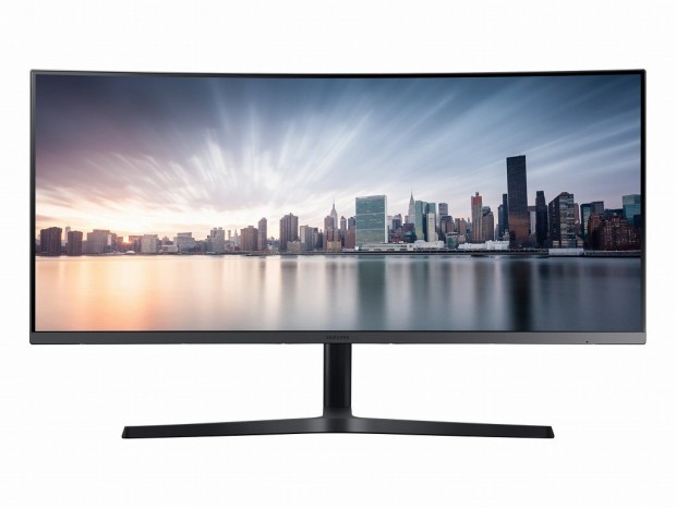 Samsung、3辺ベゼルレスデザインの34インチ曲面液晶「CH89」など計4モデル