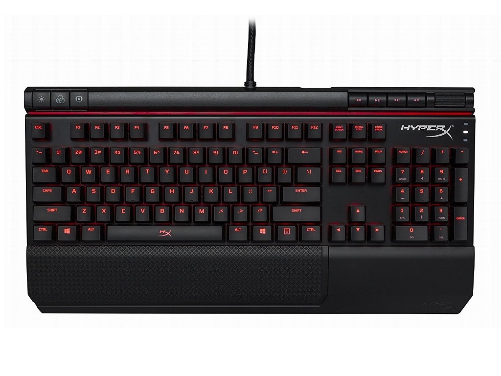 Kingston、メカニカルゲーミングキーボード「HyperX Alloy Elite