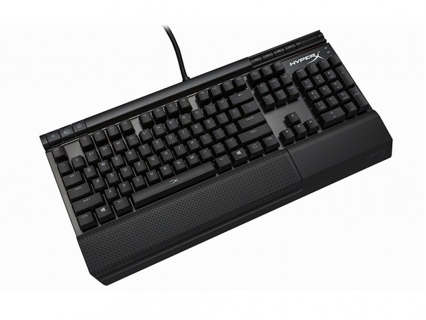 Kingston、着脱式リストレスト採用のメカニカルゲーミングキーボード「HyperX Alloy Elite」
