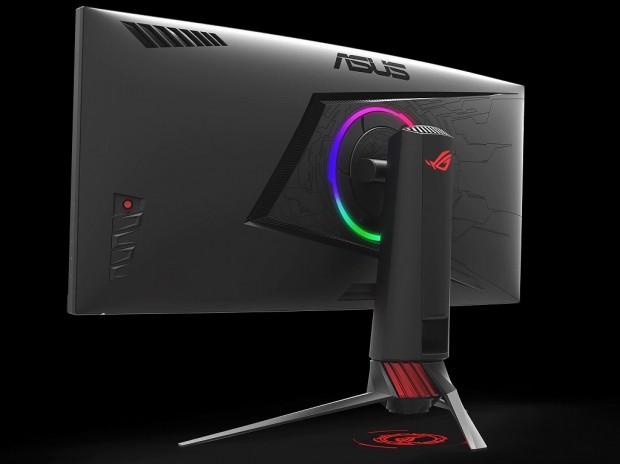 ASUS ROG、リフレッシュレート100HzのUWQHD対応曲面液晶「ROG Strix XG35VQ」