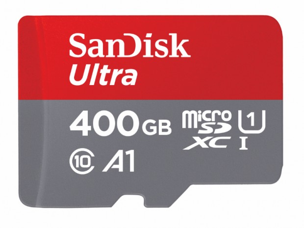最大容量更新、400GBの“A1”対応microSDXCカードがSanDiskから