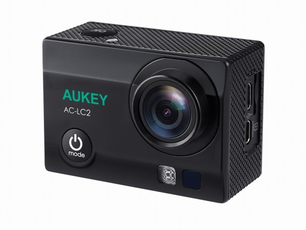 水深30mまで対応する4Kアクションカメラ、AUKEY「AC-LC2」発売開始