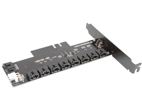 8台のRGB LED機器を同期できるコントールハブ、XIGMATEK「SC RGB Controller」