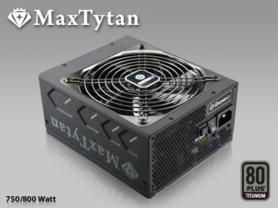 ENERMAX、TITANIUM認証のセミファンレス電源「MaxTytan」シリーズ