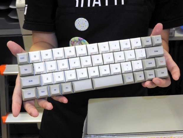 フルキーボード比約40 の超小型メカキー Vortex Core 発売開始 エルミタージュ秋葉原