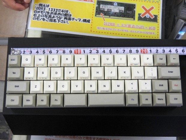 フルキーボード比約40 の超小型メカキー Vortex Core 発売開始 エルミタージュ秋葉原