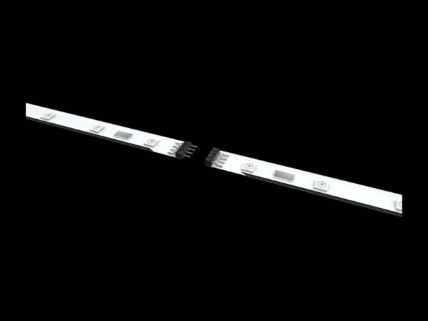 NZXT、LEDコントローラー「HUE+」用LEDストリップの2本セット
