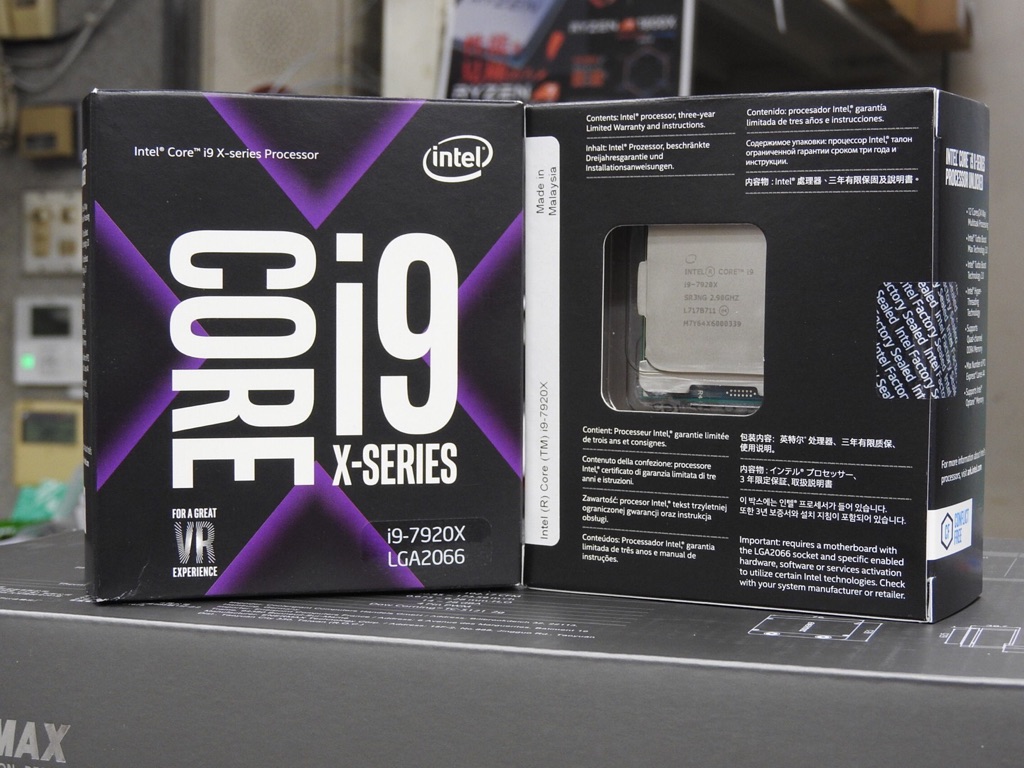 Intel Core i9-7920X Xシリーズプロセッサー 12コア 最大4.3 GHz