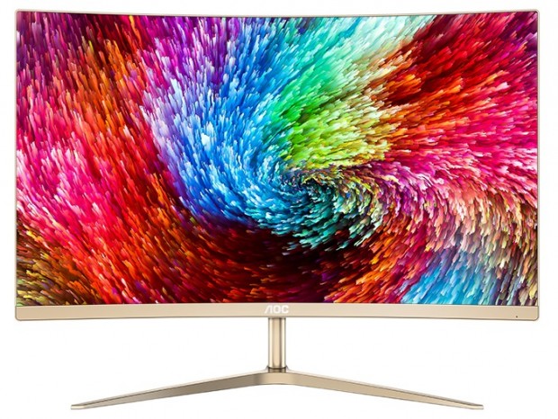 曲面VAパネルを採用する27インチフルHD液晶ディスプレイ、AOC「C2789FH8」