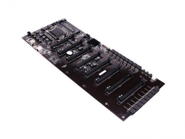 PCIe16×8のマイニング専用独自規格マザーボード、Colorful「C.B250A-BTC PLUS V20」