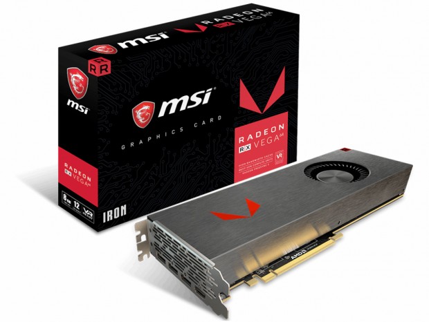 MSI、メタルカバー採用の限定版RX Vega 64「Radeon RX Vega 64 IRON 8G」発売