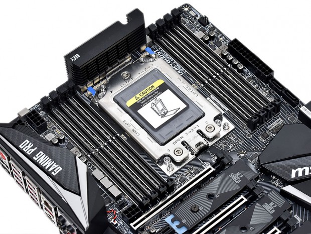 MSI X399 GAMING PRO CARBON ファン メモリー