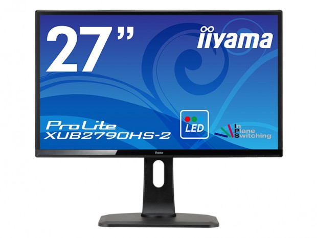 iiyama、広視野角AH-IPSパネル採用の27型フルHD液晶「ProLite XUB2790HS-2」