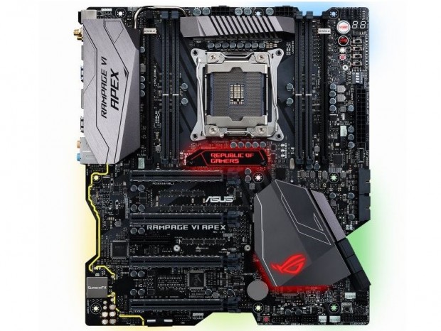極冷にも対応。OC向けX299マザーボード、ASUS「ROG RAMPAGE VI APEX」