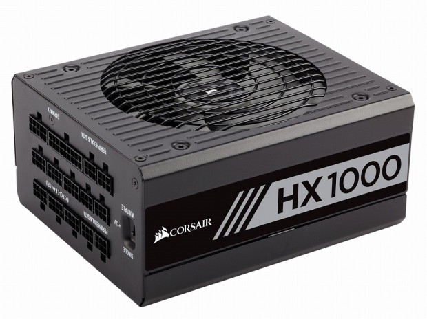 +12V出力の系統切替ができるPLATINUM認証電源、CORSAIR「HX」シリーズ