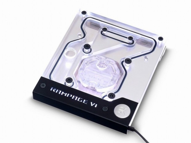 EK Water Blocks、ASUSのIntel最上位マザー「ROG RAMPAGE VI EXTREME」対応ウォーターブロックを出荷開始