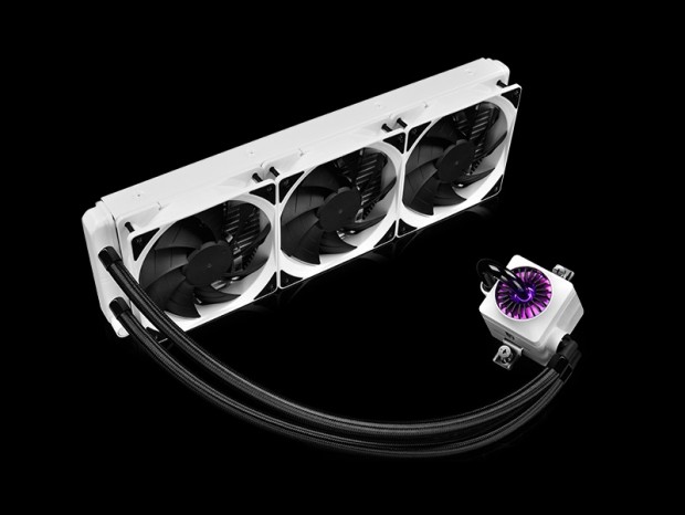 ホワイトカラーの360mmオールインワン水冷、Deepcool「CAPTAIN 360 EX WHITE RGB」