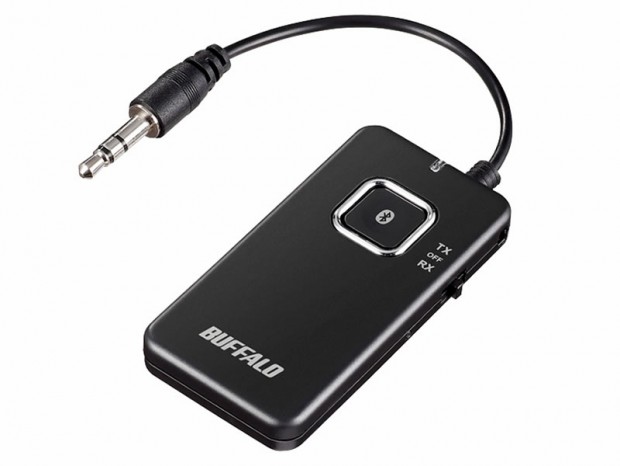 ステレオミニプラグ接続機器を無線化する、Bluetoothトランスミッター＆レシーバー