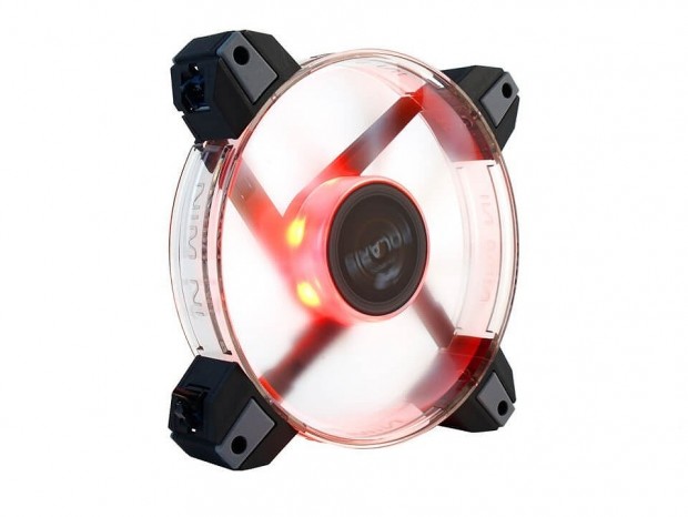 デイジーチェーン対応のRGB LEDラウンドファン、In Win「Polaris」シリーズ