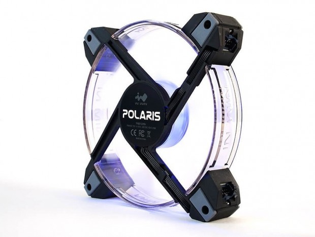 デイジーチェーン対応のRGB LEDラウンドファン、In Win「Polaris」シリーズ