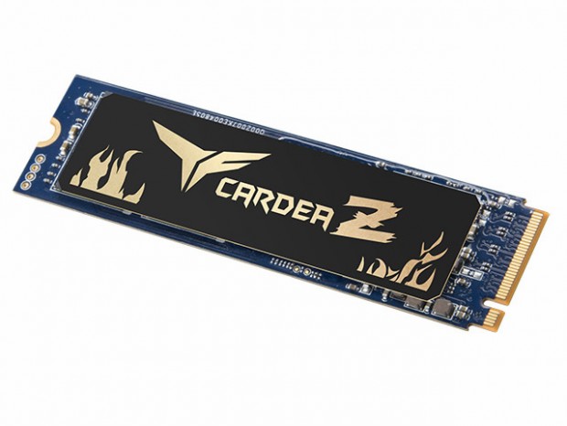 超薄型“グラフェン”ヒートシンク搭載のNVMe SSD、Team「CARDEA ZERO PCIe M.2 SSD」