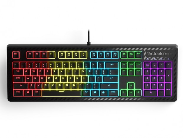 新開発メンブレンスイッチ採用ゲーミングキーボード、SteelSeries