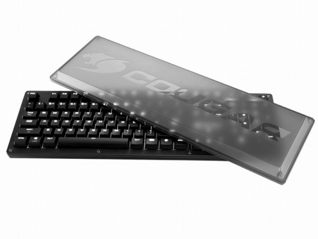 防水・防塵カバー標準装備のメカニカルキーボード、COUGAR「PURI」