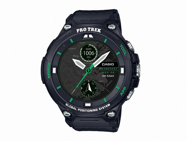 タフネス仕様のスマートウォッチ、カシオ「WSD-F20X」に冬のアウトドア向けモデル