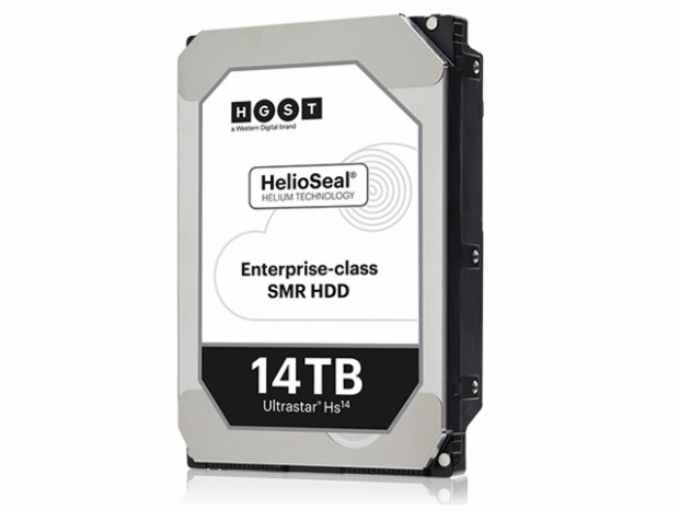 世界初、容量14TBのエンタープライズ向けHDD「Ultrastar Hs14」がHGSTから