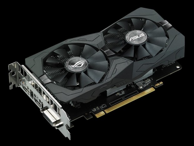 補助電源不要のOC版Radeon RX 560グラフィックスカード、ASUS ROGブランドから