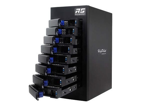 HighPoint、Thunderbolt 3接続の8ベイRAIDケース「RocketStor 6628」シリーズ