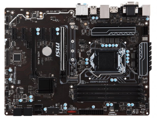MSI、売価約9,000円のビジネス向けH270マザー「H270-A PRO」発売