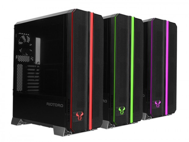 256色RGBカラー対応のフルタワーPCケース、Riotoro「Prism CR1288」