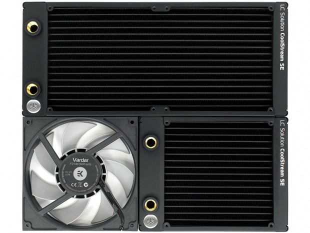 EK CoolStream SE 140スリムシリーズシングル140mmファンウォーター冷却用ラジエータ並行輸入