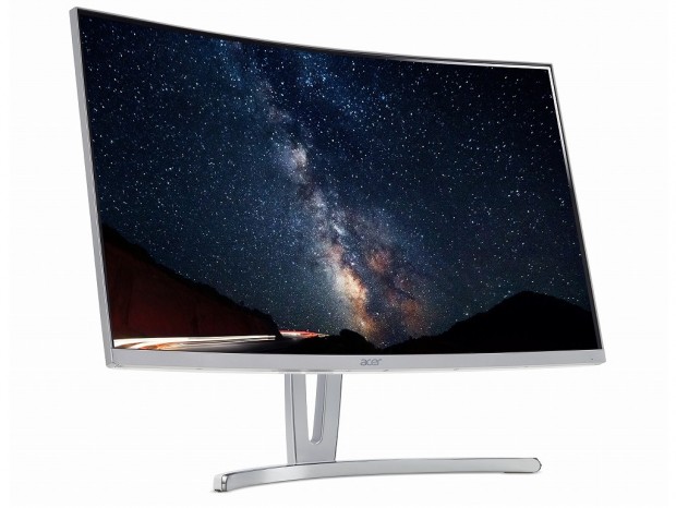 144Hz駆動のフレームレス曲面液晶、日本エイサー「ED273Awidpx」