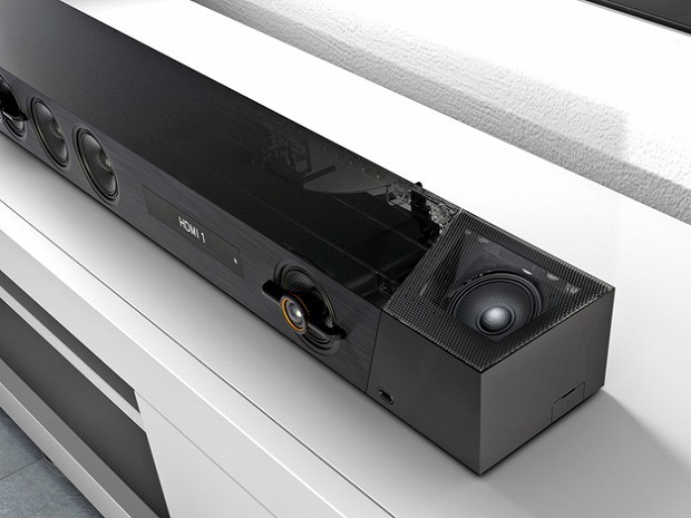 Dolby Atmos ＆ DTS:X対応でリアルな3D音響体験。フラッグシップのサウンドバー、ソニー「HT-ST5000」