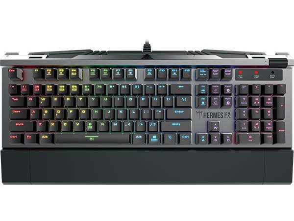 GAMDIAS、認定光学スイッチ採用のゲーミングキーボード「HERMES P2」