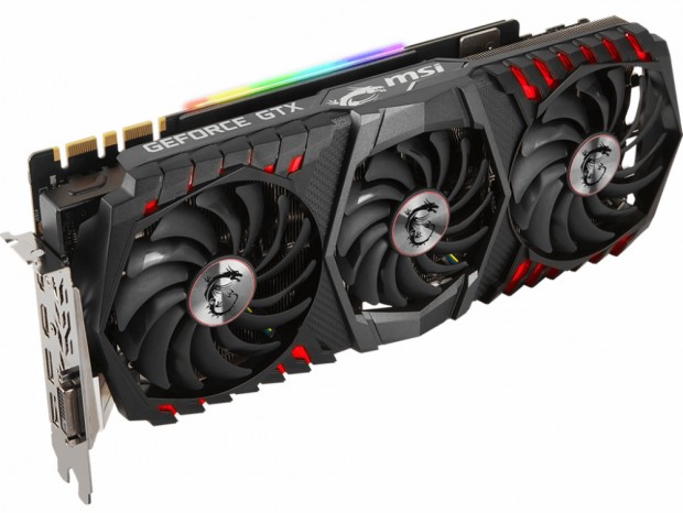MSI、3連ファンクーラー搭載のGTX 1080 Ti「GAMING X TRIO」シリーズ2モデル