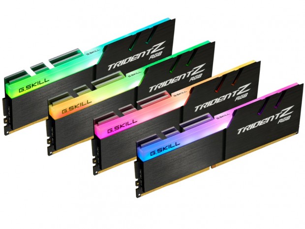 G.Skill、「Trident Z RGB」にDDR4-4266MHz対応の4枚組メモリキット追加