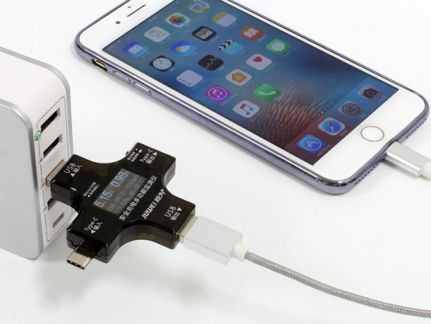 上海問屋、充電状態をチェックする「Type-C端子搭載 USB電圧・電流チェッカー」