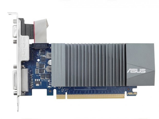 ノイズゼロで1スロットデザイン、ASUS「GT710-SL-1GD5-BRK」発売
