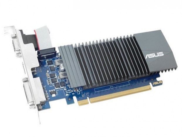 ノイズゼロで1スロットデザイン、ASUS「GT710-SL-1GD5-BRK」発売