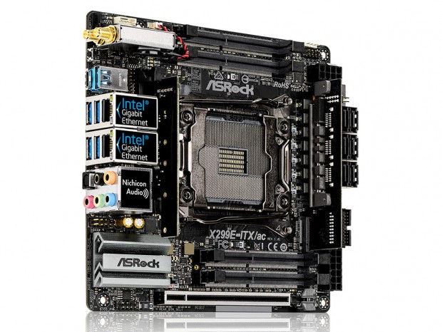 X299対応Mini-ITXマザー、ASRock「X299E-ITX/ac」の国内発売日が11月3日に決定