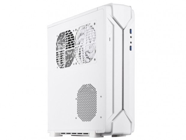 Mini-ITX対応スリム型ケース、SilverStone「RVZ03」にホワイトモデル