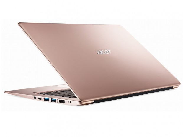 エイサー、厚さ14.95mmの13.3型スリムノートPC「Swift 1」に新色サクラピンク追加